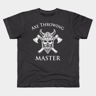 Axe Throwing Master - Viking Metal Kids T-Shirt